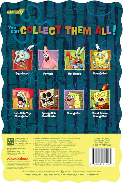 SUPER7 - Kah-Rah-Tay Spongebob Squarepants Reaction Figure