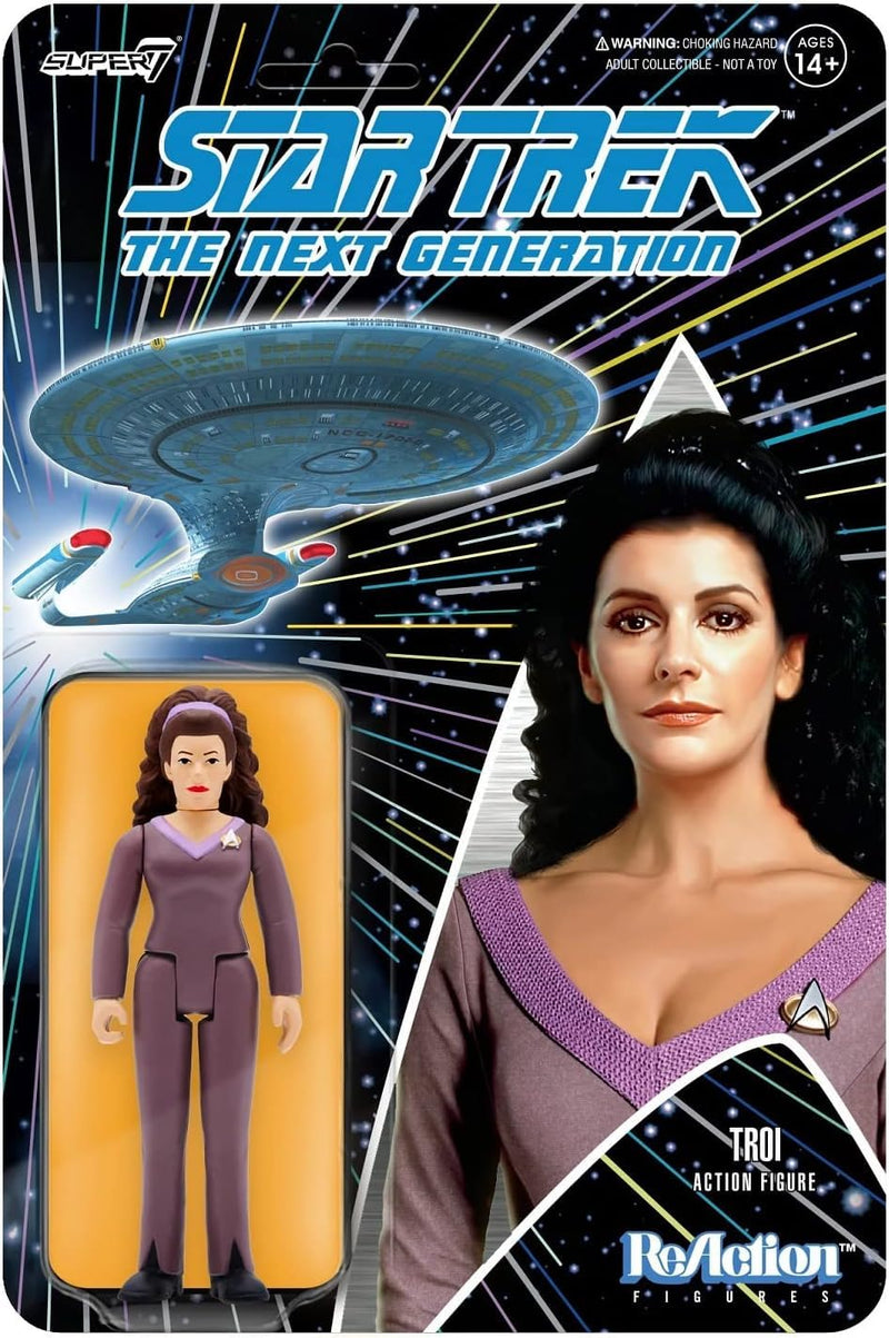 Star Trek Next GEN W2 Consulente TROI Reaction FIG