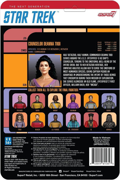 Star Trek Next GEN W2 Consulente TROI Reaction FIG