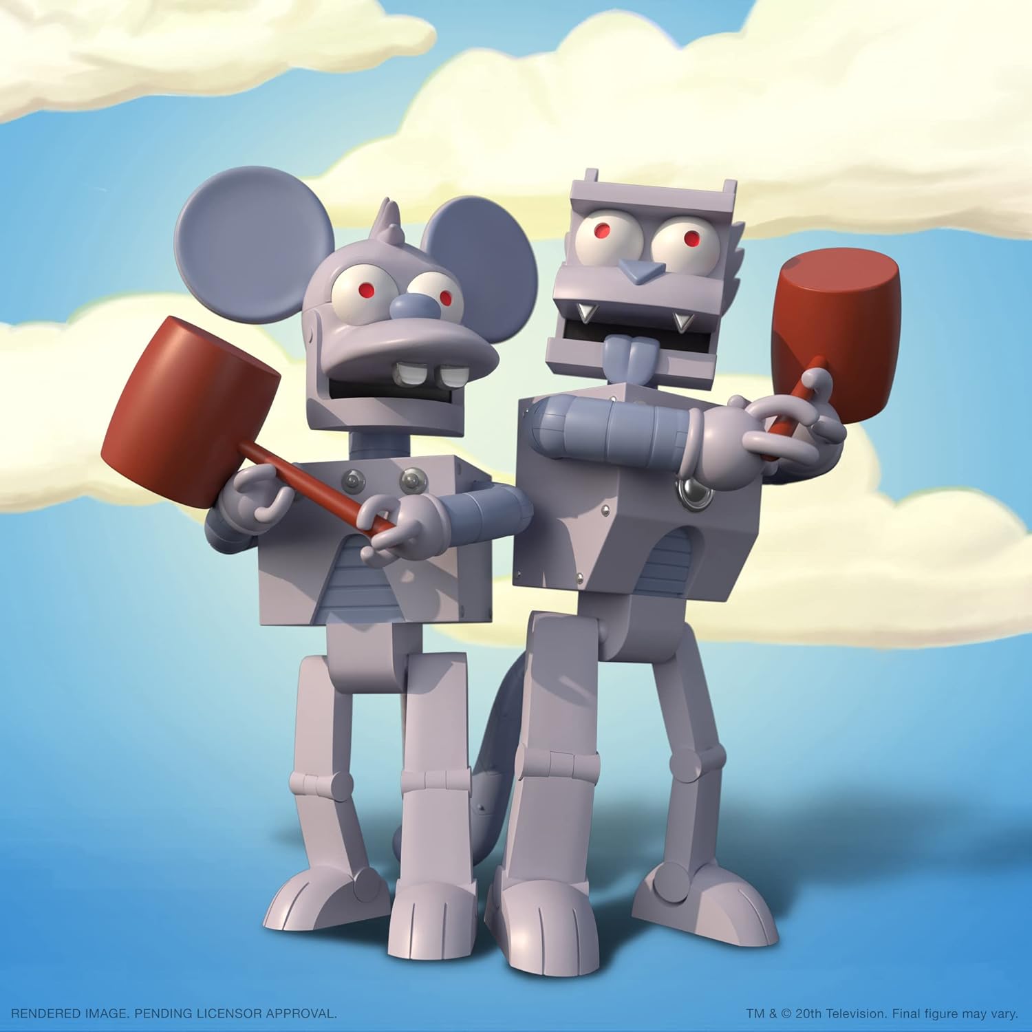 Pica (Itchy) The Simpsons Joints Robot Figurine 18 cm
