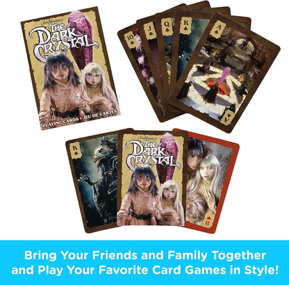 AQUARIUS Jim Henson's The Dark Crystal Playing Cards Tan, 2.5" X 3.5"