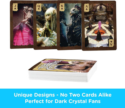 AQUARIUS Jim Henson's The Dark Crystal Playing Cards Tan, 2.5" X 3.5"