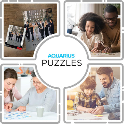 NMR Distribution 62172 Friends (TV Series) Wedding 500pc Jigsaw Puzzle (nm), Black