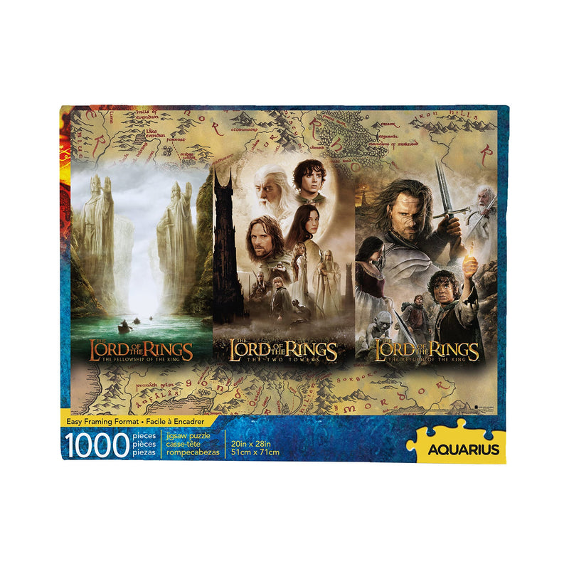 The Lord of the Rings- Puzzle, Multicolor (NMR Distribution 65369