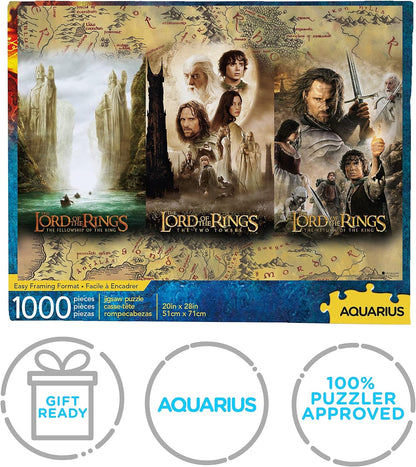 The Lord of the Rings- Puzzle, Multicolor (NMR Distribution 65369