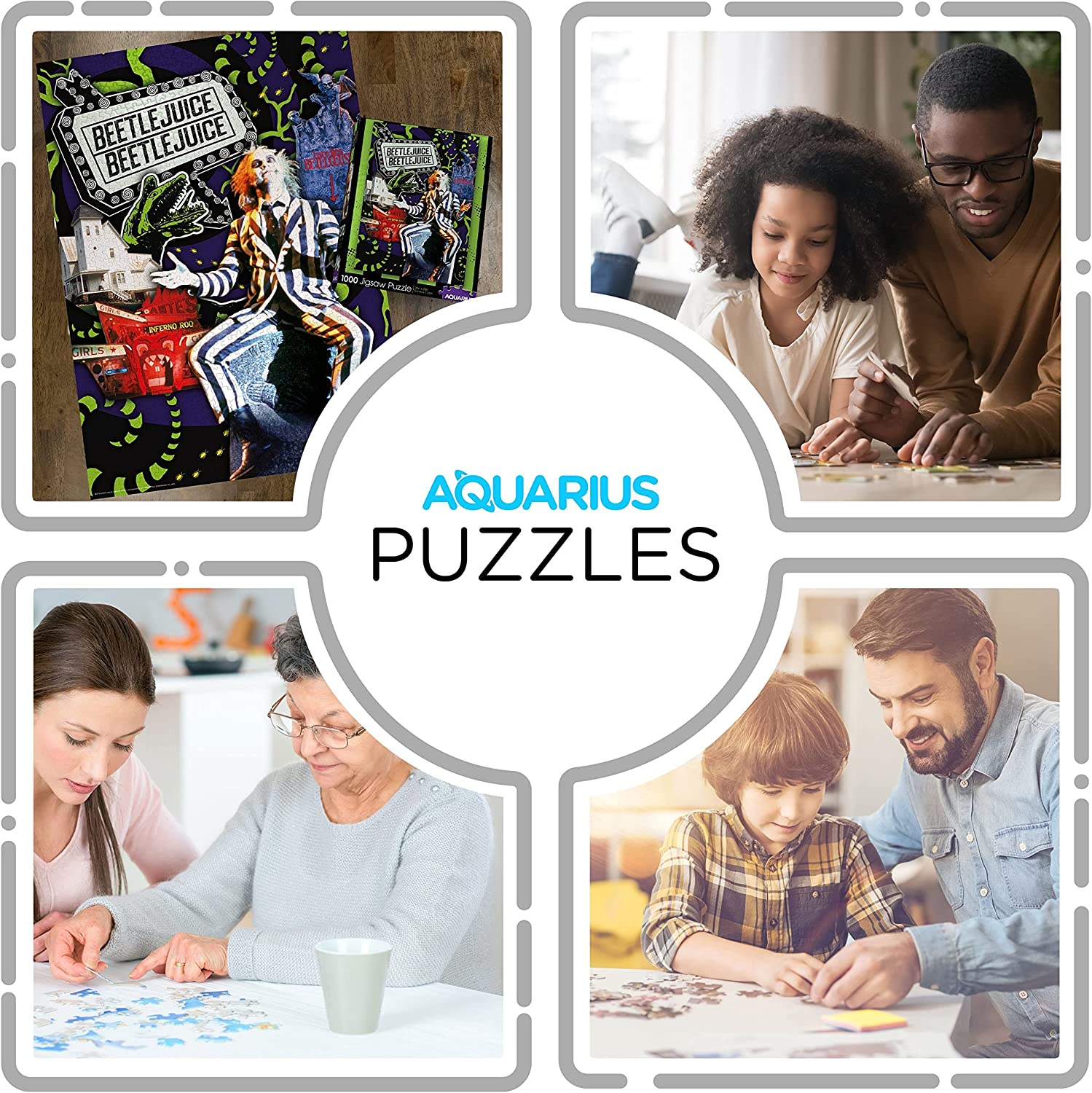 Beetlejuice Puzzle Collage (1000 Teile)