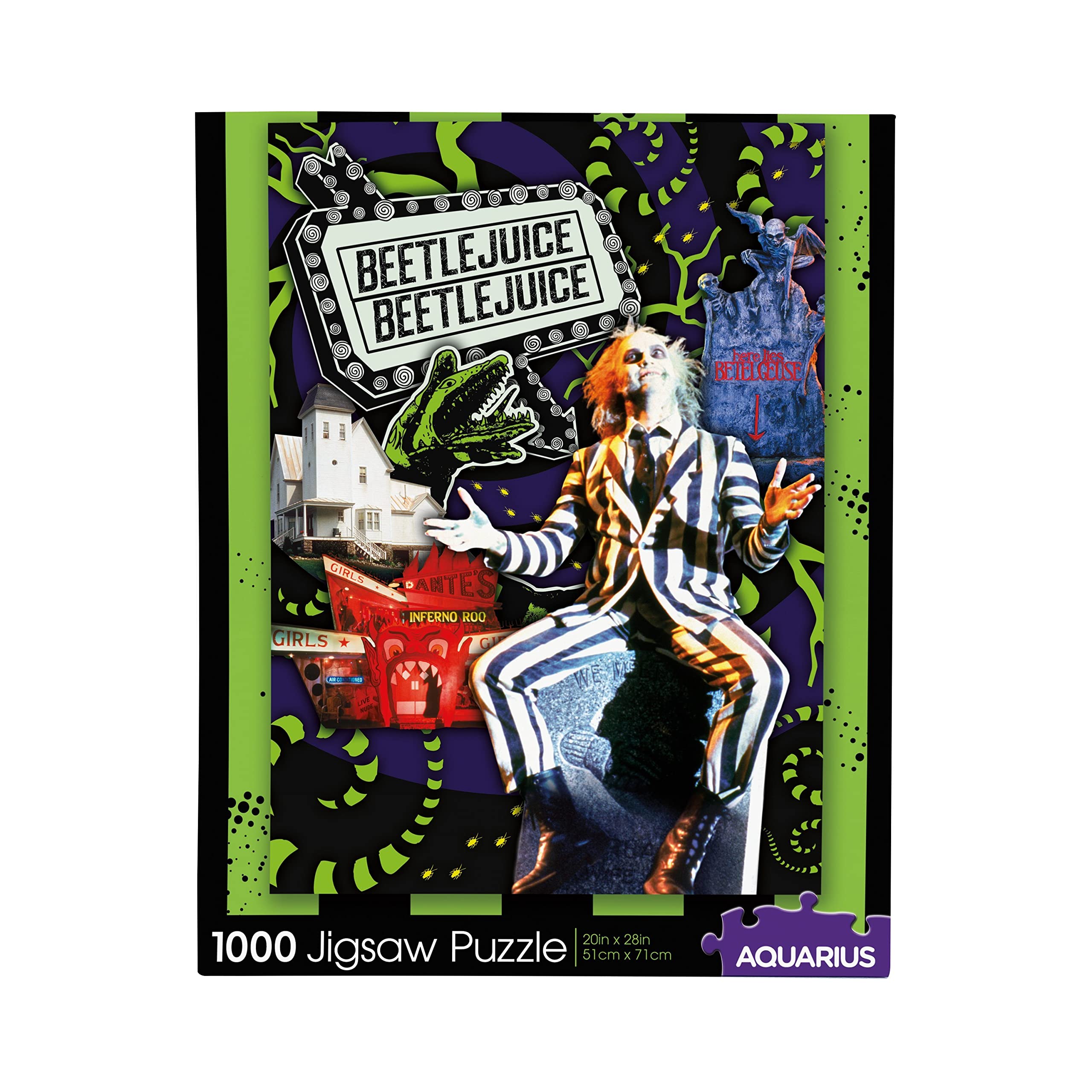 Beetlejuice Puzzle Collage (1000 Teile)