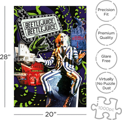 Beetlejuice Puzzle Collage (1000 Teile)