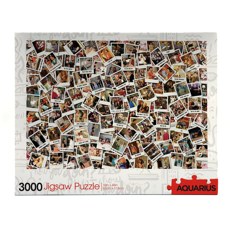 Aquarius Friends Puzzle (3000 Piece Jigsaw Puzzle) - Officially Licensed Friends TV Show Merchandise & Collectibles - Glare Free - Precision Fit - 32 x 45 Inches