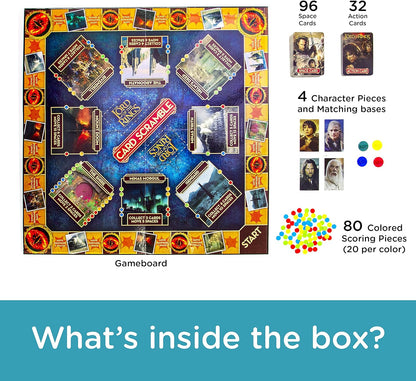 Lord of the Rings Card Scramble Board Game
