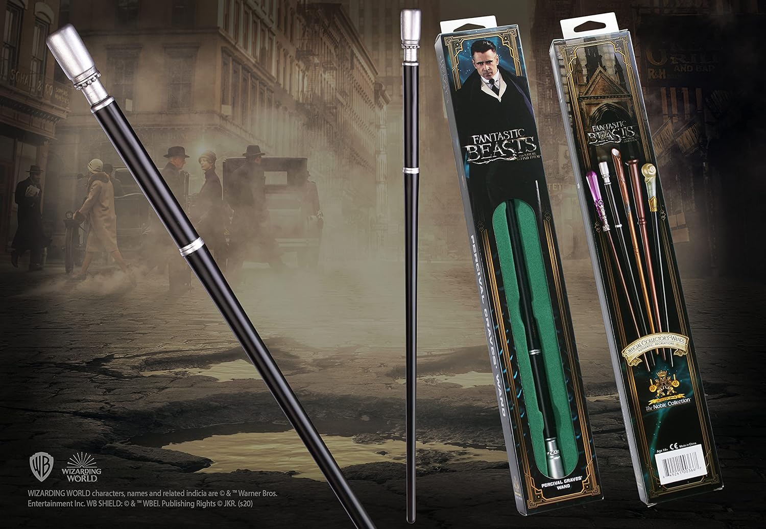 The Noble Collection Fantastic Beasts and Where to Find Them - Percival Grave's Wand