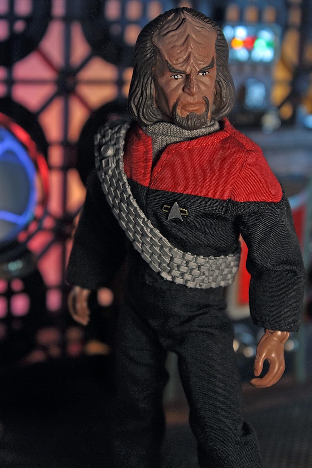 MEGO CORPORATION Star Trek: Deep Space Nine - Lt. Worf actiefiguur, 20,3 cm