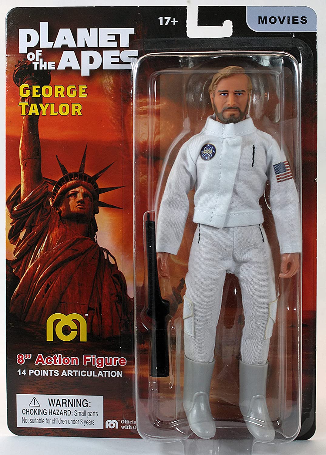 Mego - Planet of The Apes Taylor Astronaut 8 Action Figure