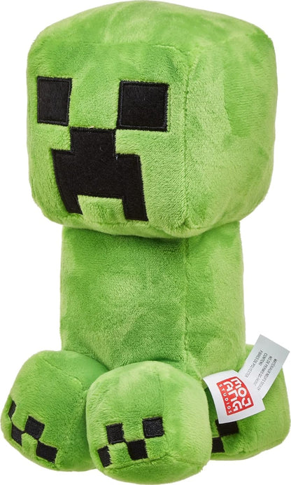 Minecraft Basic Plush Character Soft Dolls, Video Game-Inspired Collectible Toy Gifts for Kids & Fans Ages 3 Years Old & Up - HBN40