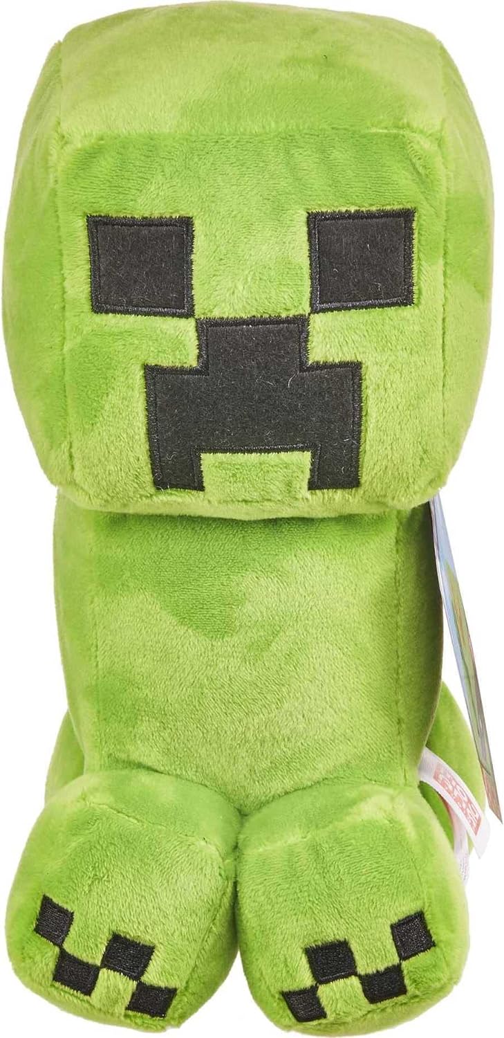 Minecraft Basic Plush Character Soft Dolls, Video Game-Inspired Collectible Toy Gifts for Kids & Fans Ages 3 Years Old & Up - HBN40