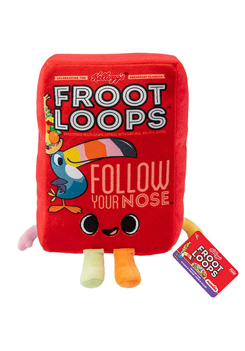 Funko POP! Plush: Kelloggs - Froot Loops Cereal Box - Soft Toy - Birthday Gift Idea - Official Merchandise - Stuffed Plushie For Kids And Adults - Ideal For Ad Icons Fans, Girlfriends And Boyfriends