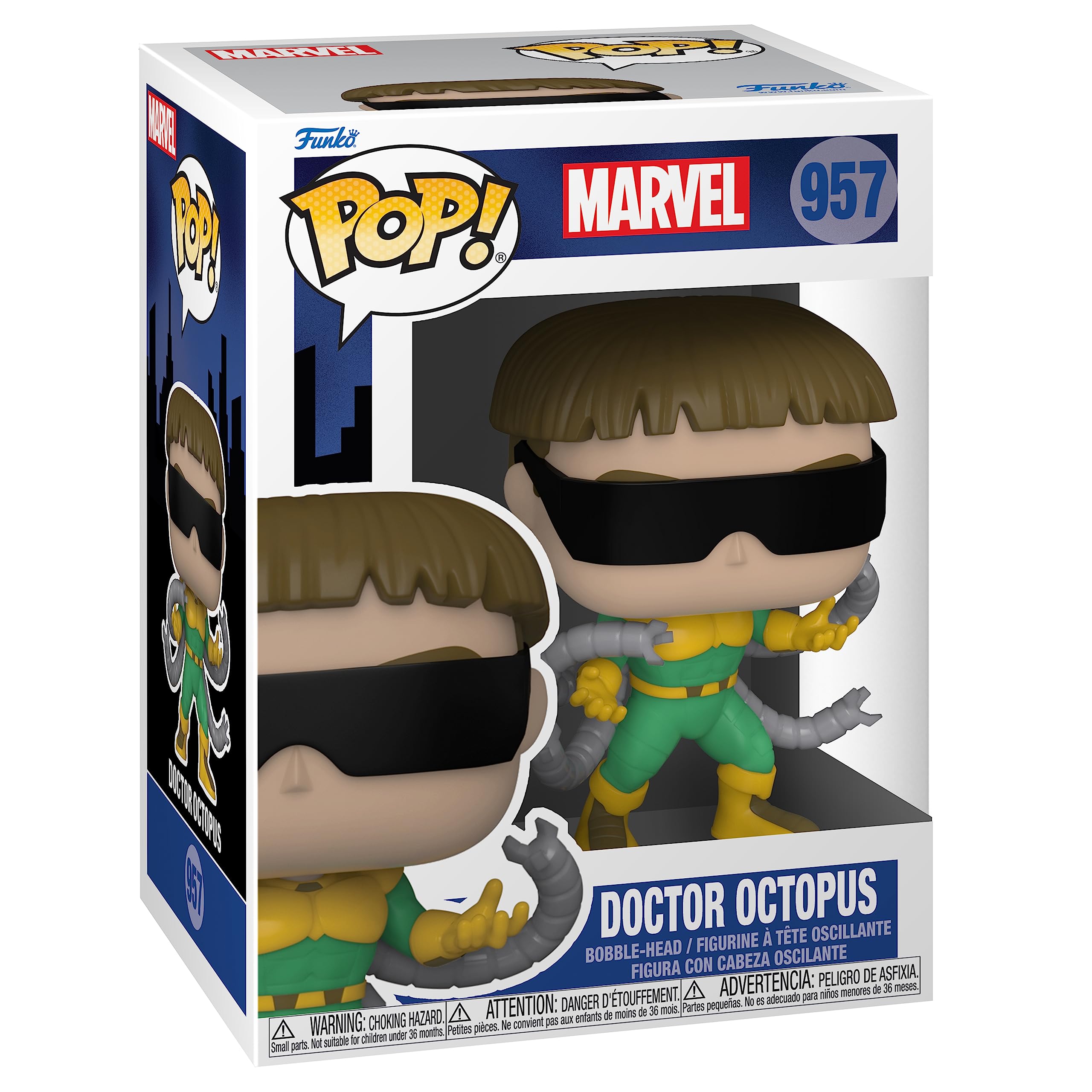 Funko POP! Marvel: Animated Spiderman - Doctor Octopus - Animated Spiderman TV - Collectable Vinyl Figure - Gift Idea - Official Merchandise - Toys for Kids & Adults - Cartoons Fans
