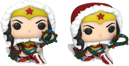 Funko Pocket Pop! DC Holiday - Superman - Tree Holiday Box 4 Pieces - DC Comics - Keychain - Neuartiger Schlüsselanhänger - Vinyl-Minifigur Zum Sammeln - Strumpffüller - Geschenkidee