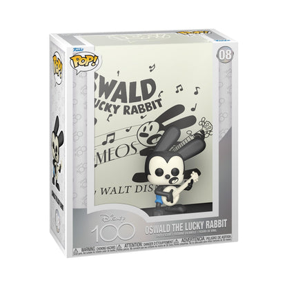 Funko POP! Art Cover: Disney 100 - Oswald the Lucky Rabbit - Collectable Vinyl Figure - Gift Idea - Official Merchandise - Toys for Kids & Adults - Model Figure for Collectors and Display