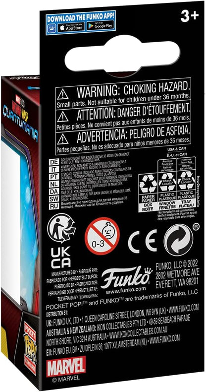 Funko POP! Keychain Marvel: Ant-Man Quantumania - Modok - M.O.D.O.K. Novelty Keyring - Collectable Mini Figure - Stocking Filler - Gift Idea - Official Merchandise - Movies Fans - Backpack Decor