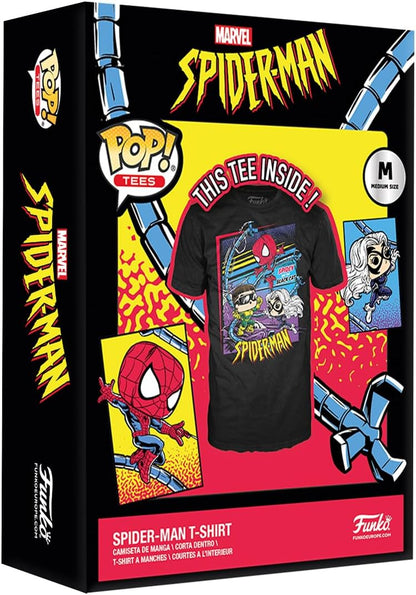 Funko Boxed Tee: Marvel - Spidey Cat Doc - Extra Large - (XL) - Marvel Comics - T-Shirt - Clothes - Gift Idea - Short Sleeve Top for Adults Unisex Men and Women - Official Merchandise