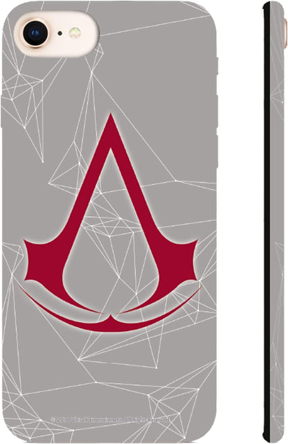 ABYSTYLE - Assassin's Creed - Phone Shell - Crest (for iPhone 6, iPhone 6S, iPhone 7, iPhone 8) White