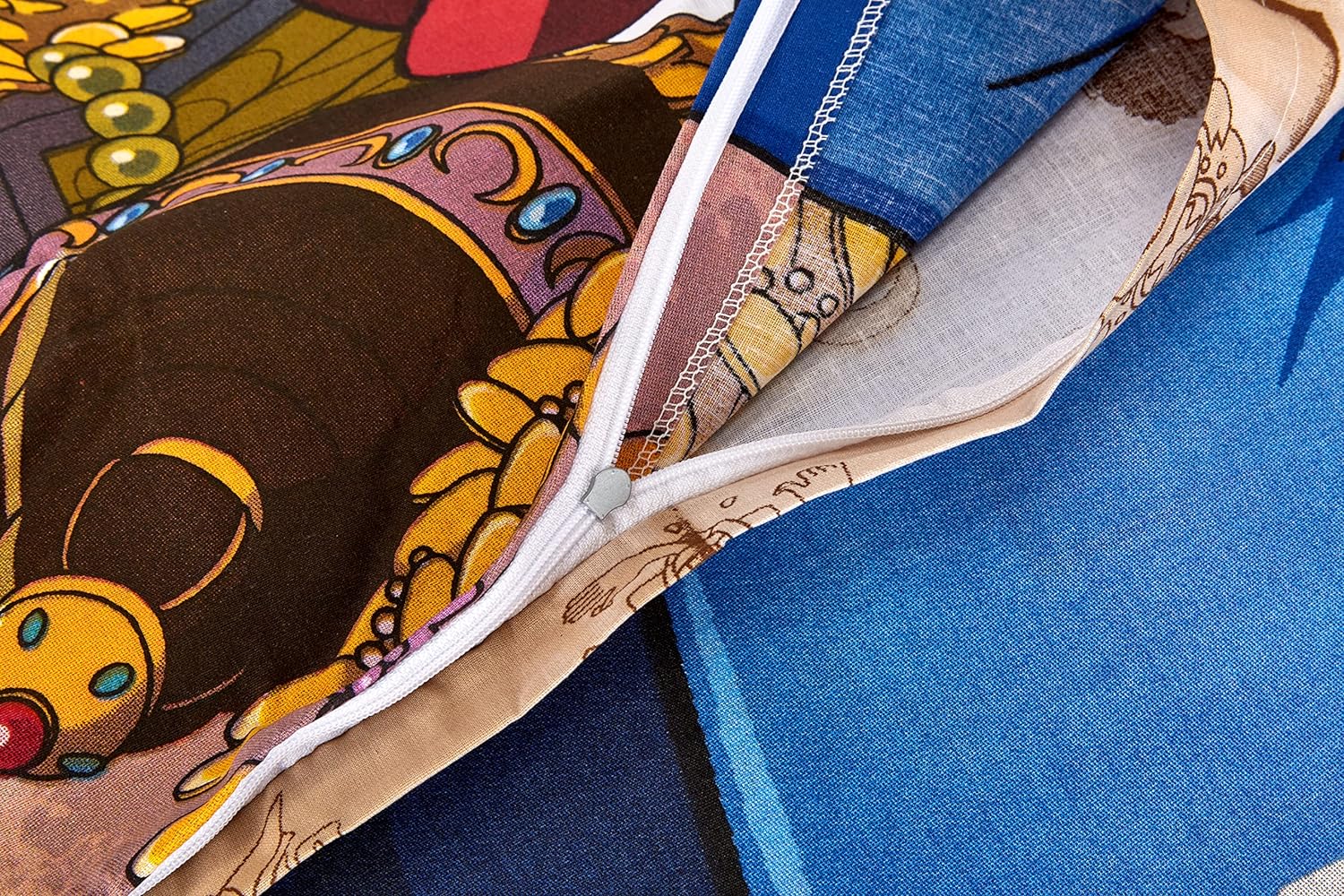 Herding One Piece bedding set, Reversible motif, Pillow case 80 x 80 cm, Duvet cover approx. 135 x 200 cm, Cotton/Renforcé