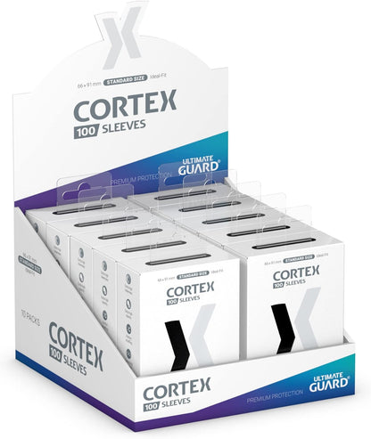 Cortex Sleeves Standard Size Black (100)