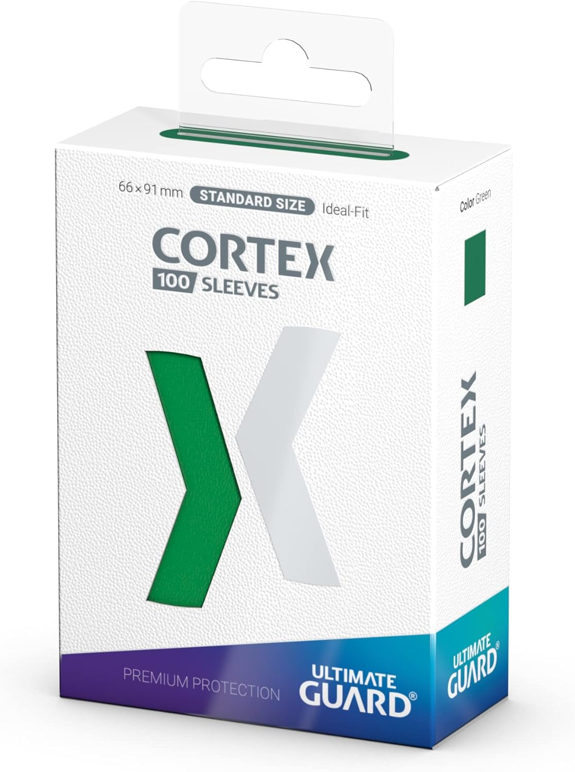 Cortex Sleeves Standard Size Green (100
