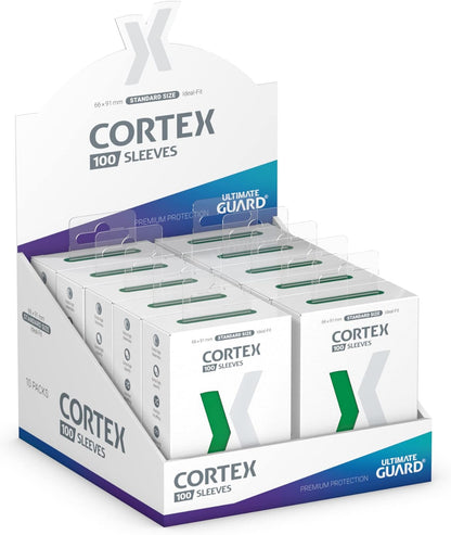 Cortex Sleeves Standard Size Green (100