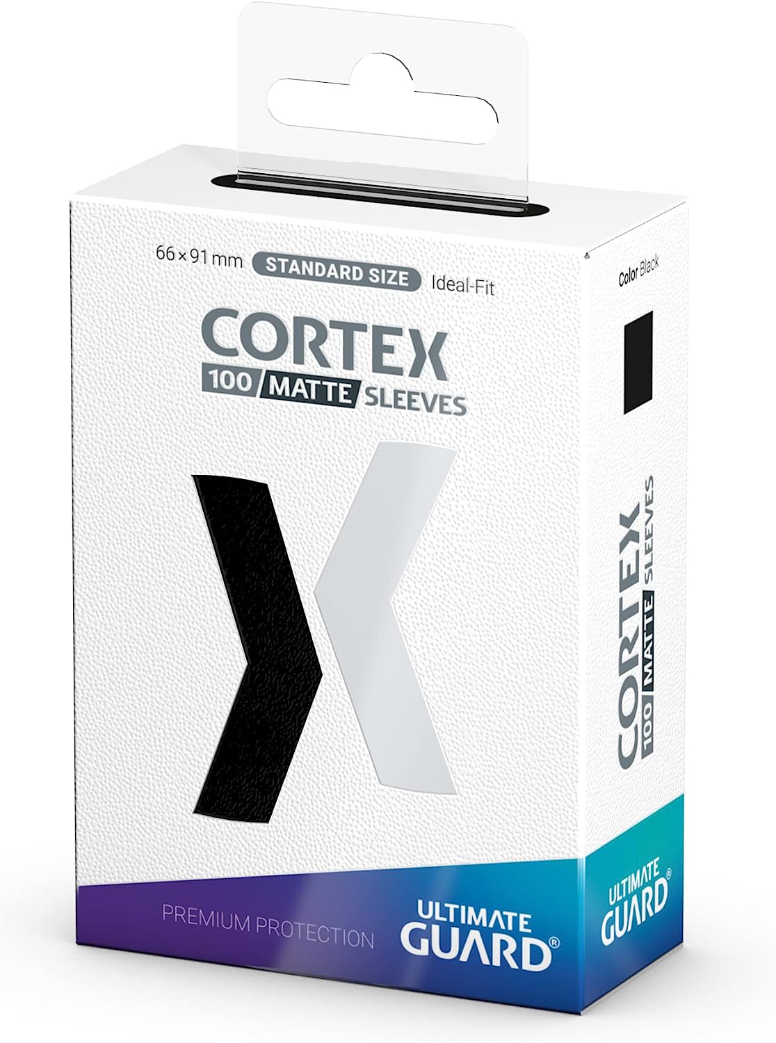 Ultimate Guard Cortex Sleeves Standard Size Matt Black (100