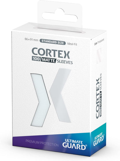 Ultimate Guard Cortex Sleeves Standard Size Matte Transparent (100