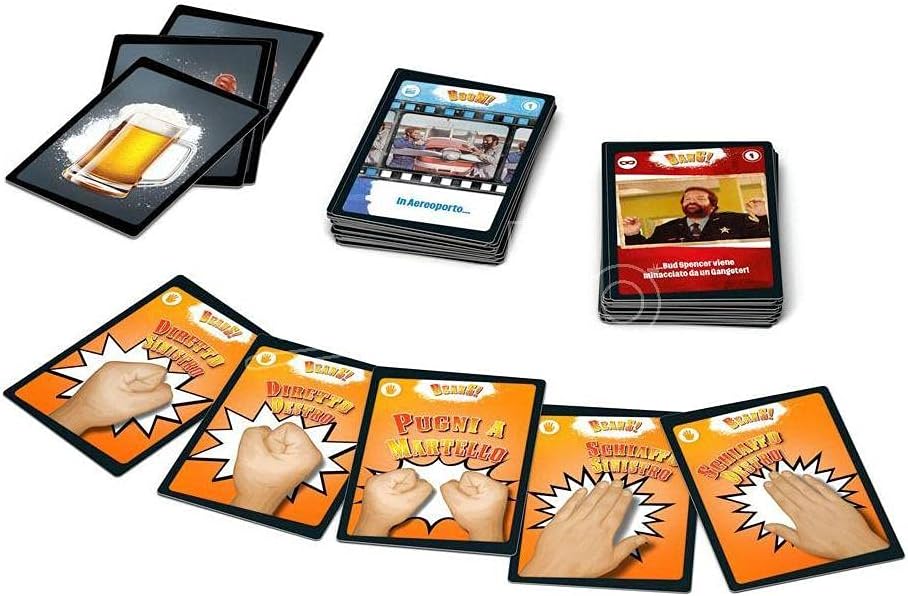 Oakie Doakie Games Beans Boom BANG! - Das Bud Spencer und Terence Hill Spiel - Italienisch, ODG010003IT, Mehrfarbig