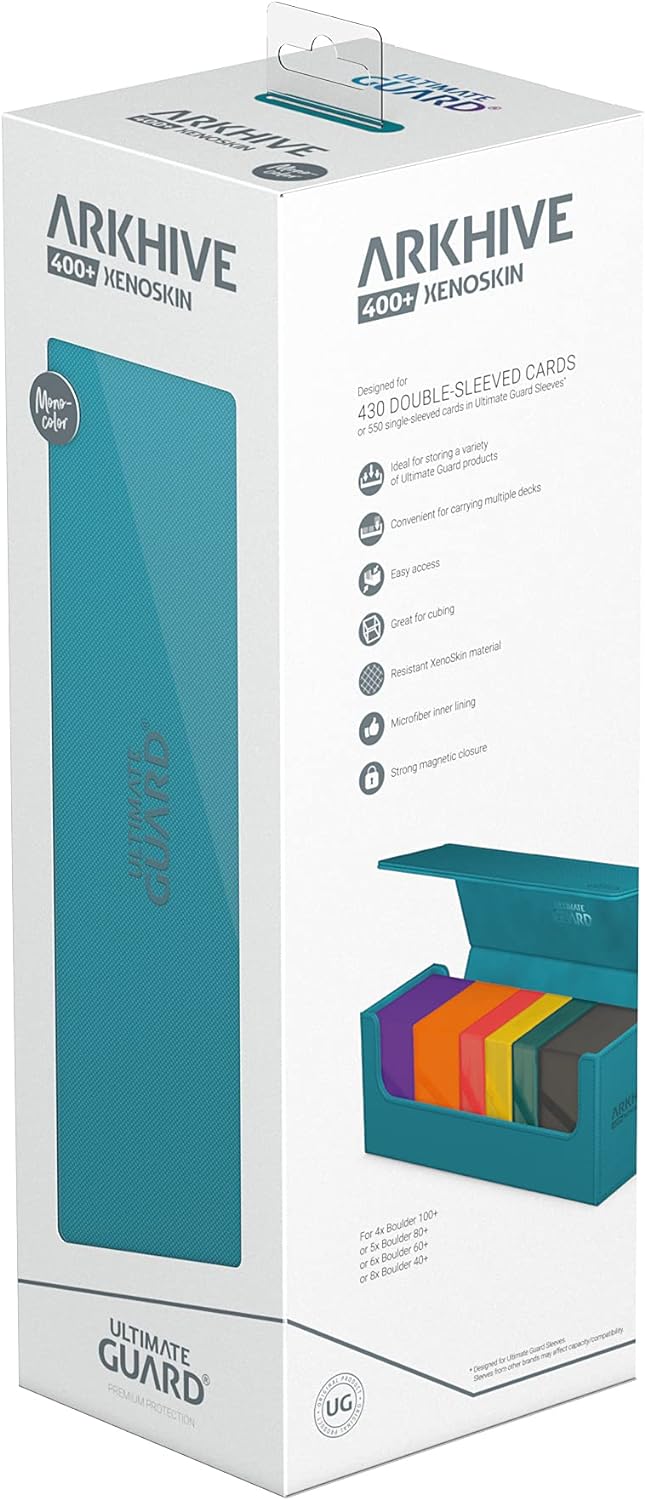 Ultimate Guard Arkhive 400+ Monocolor Petrol 400+ Petrol