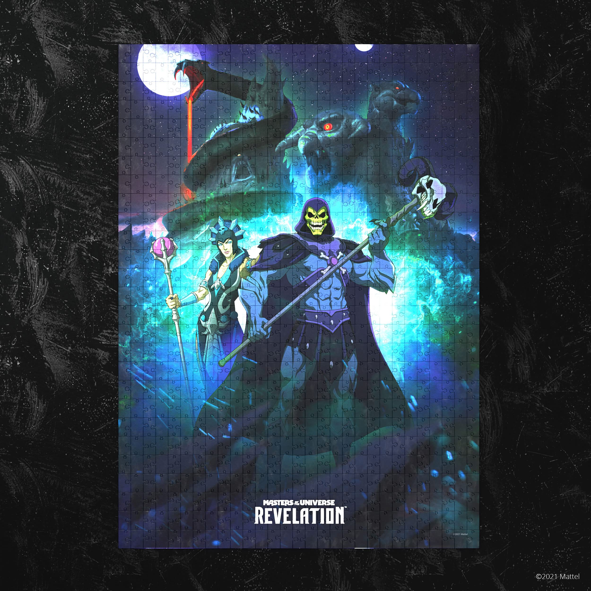 Masters of the Universe: Revelation Jigsaw Puzzle Skeletor and Evil-Lyn (1000 pieces)