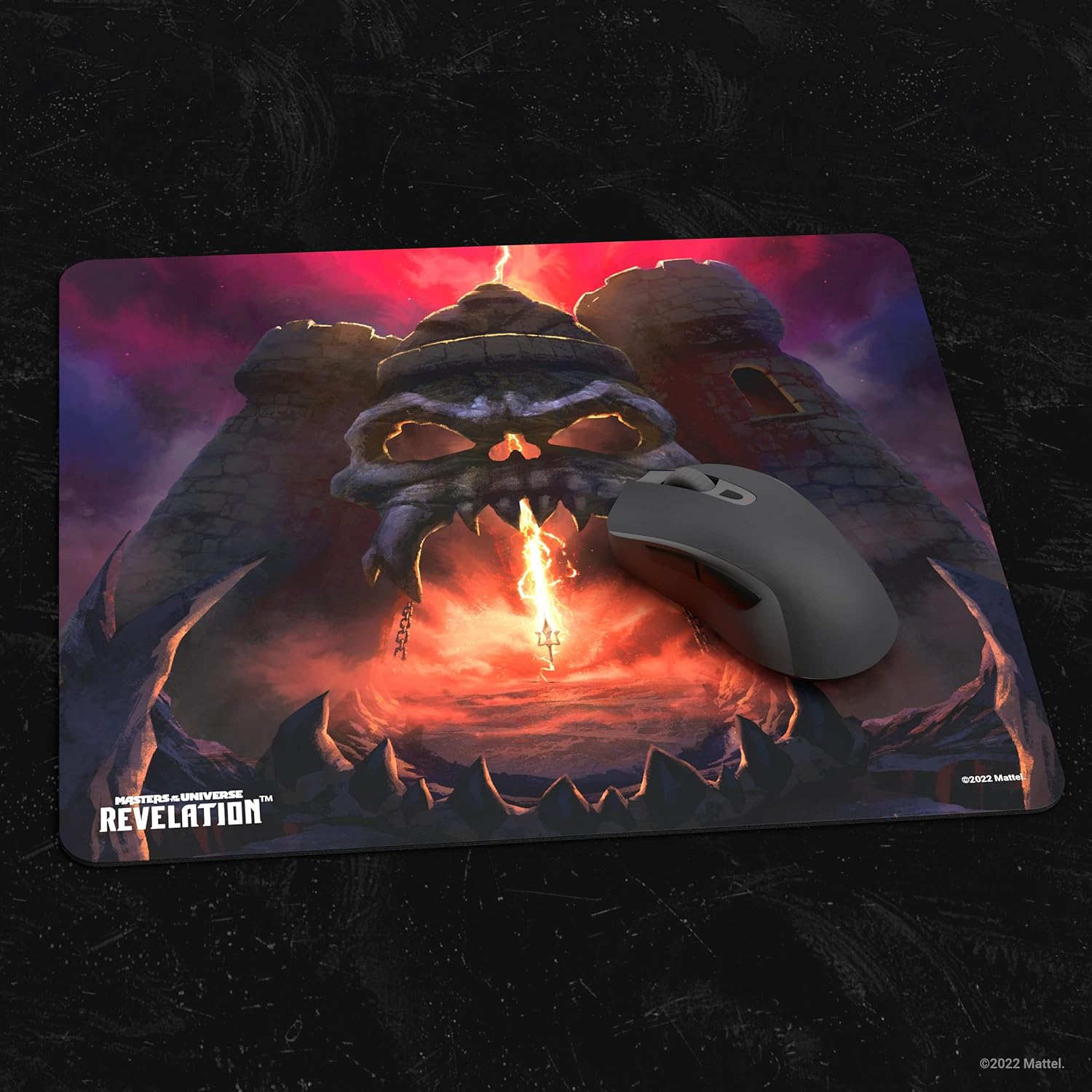 Masters of The Universe Revelation Mouse Mat Castle Grayskull 25 x 22 cm