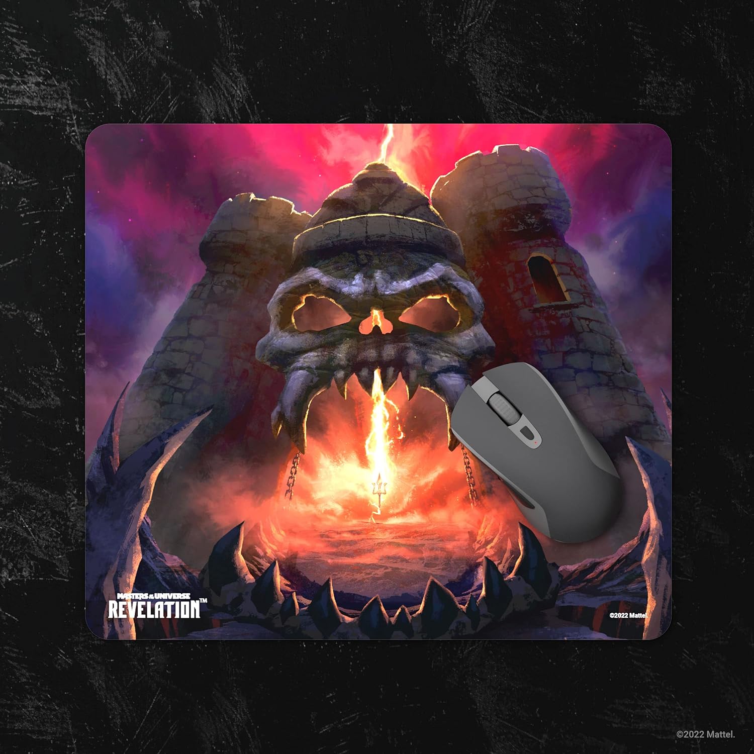 Masters of The Universe Revelation Mouse Mat Castle Grayskull 25 x 22 cm