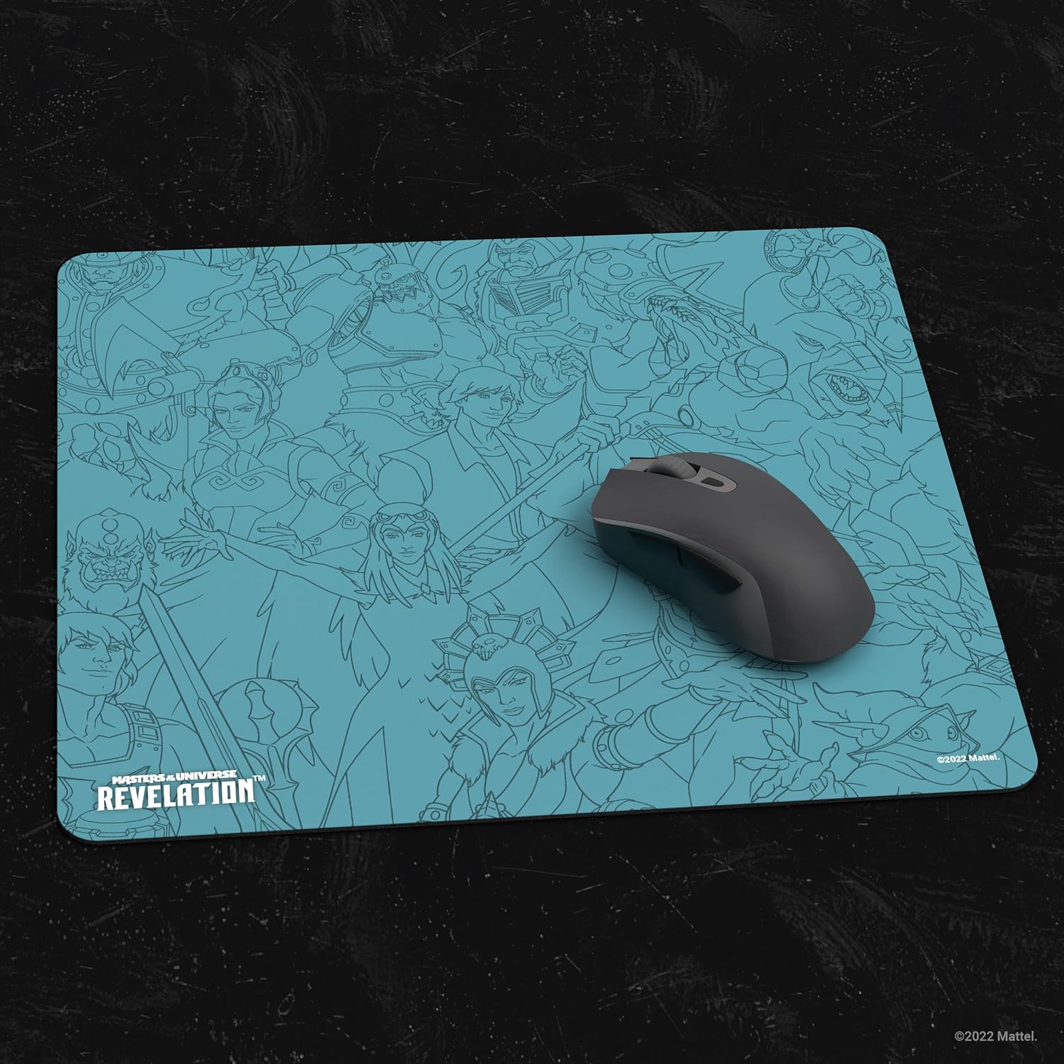Masters of The Universe Revelation Heroes and Villains Mouse Mat 25 x 22 cm