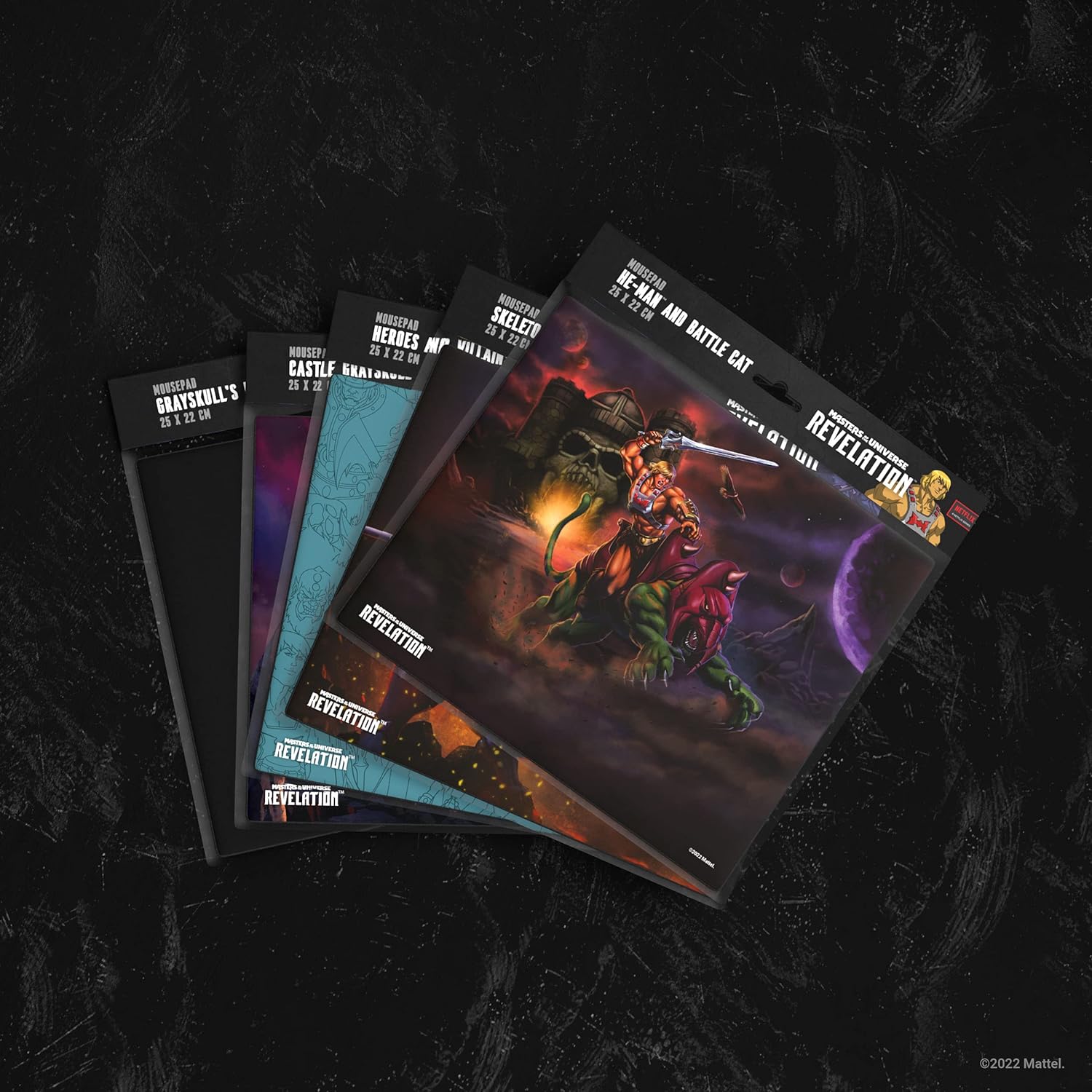 Heo of The Universe Revelation Mouse Mat He-Man and Battle Cat 25 x 22 cm