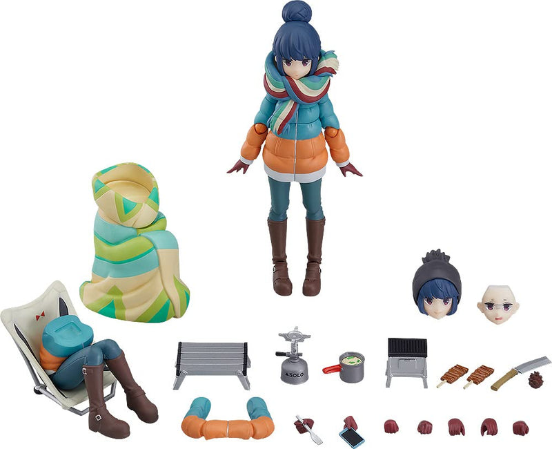 Good Smile Company - Laid Back Camp - Rin Shima Figurema Action Figure Deluxe Version