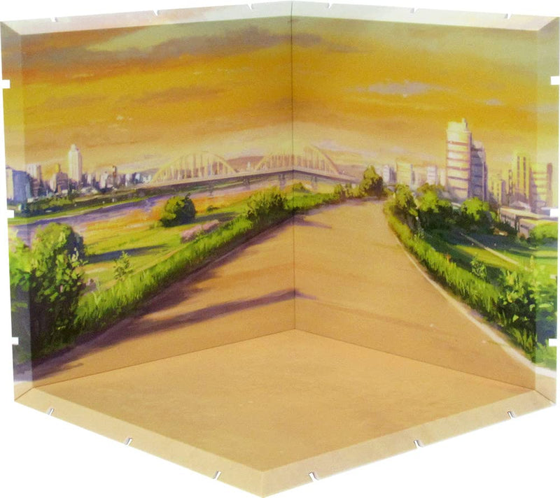 PLM Dioramansion 150 pour figurines Nendoroid et Figma Riverbed (Evening)