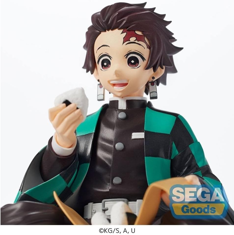 SEGA GOODS DEMON SLAYER - Tanjiro Kamado - Statuette PM Perching 15cm