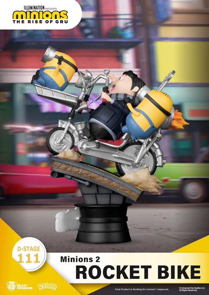 Beast Kingdom - Minions 2 DS-111 Rocket Bike D-Stage Series 6 Statue