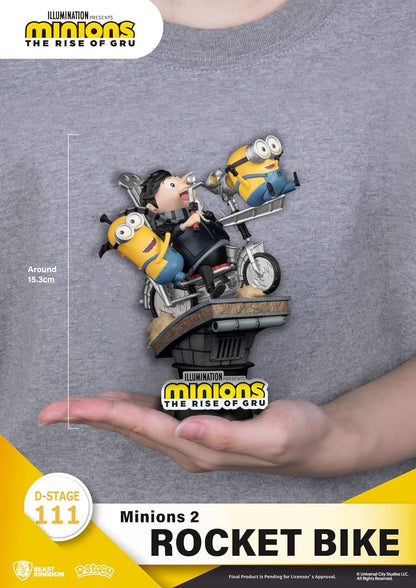 Beast Kingdom - Minions 2 DS-111 Rocket Bike D-Stage Series 6 Statue