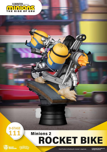 Beast Kingdom - Minions 2 DS-111 Rocket Bike D-Stage Series 6 Statue