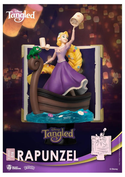 Beast Kingdom Toys Disney - Diorama-078 - Livre Histoire - Raiponce
