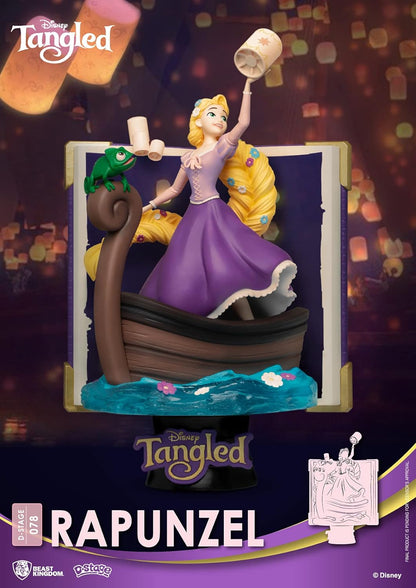 Beast Kingdom Toys Disney - Diorama-078 - Livre Histoire - Raiponce