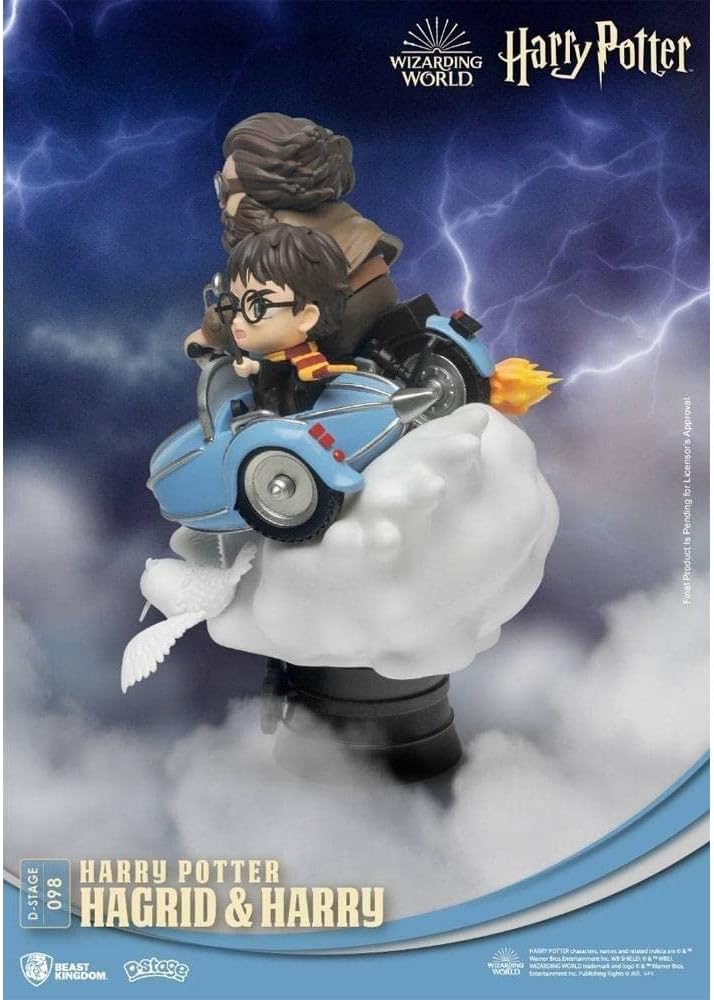 Beast Kingdom DS-098-Harry Potter-Hagrid and Harry
