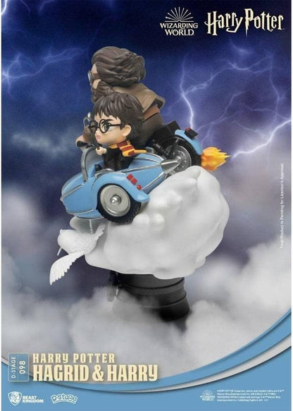 Beast Kingdom DS-098-Harry Potter-Hagrid and Harry
