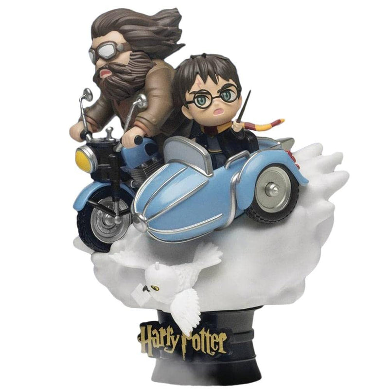 Beast Kingdom DS-098-Harry Potter-Hagrid and Harry
